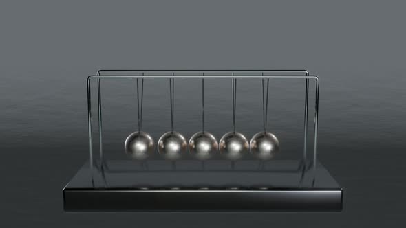 The Newton’s Cradle with swinging spheres alt