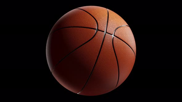 Basketball Ball with alpha channel