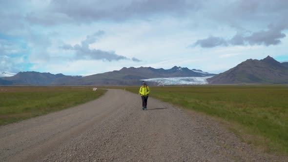 Women Traveler with a Backpack alt