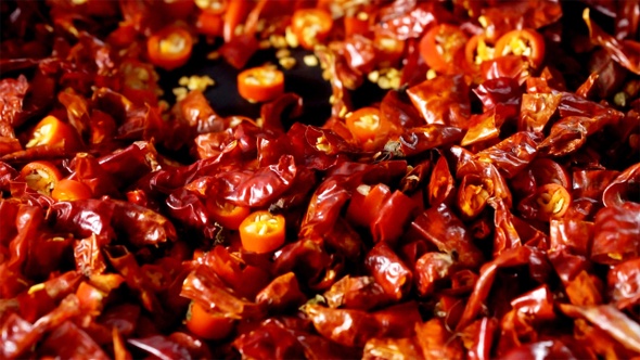 Red Chili pepper Cooking