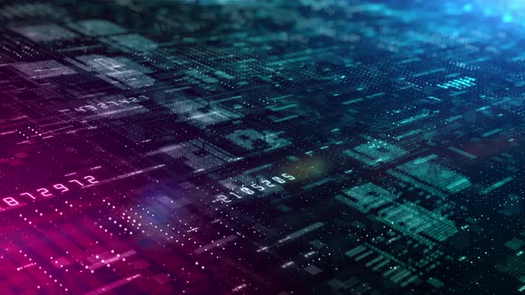 Digital Cyberspace Futuristic 01104