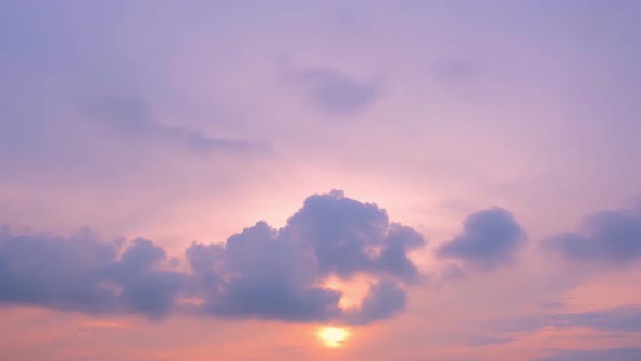 4K UHD : Timelapse of beautiful sky with clouds background, Stock Footage