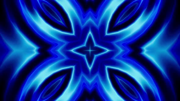 Blue Kaleidoscope Loop 4K 02 alt