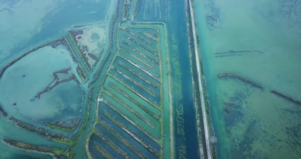 Aquatory of Venetian Lagoon with Antiflooding Barriers alt