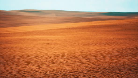 Aerial of Red Sand Dunes in the Namib Desert alt