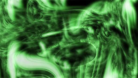 Green Colorful Oily Liquid Background Animation Video alt