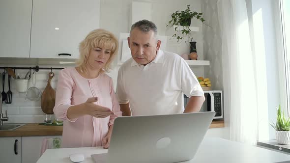 Mature Wife Asking Retired Husband To Help with Computer alt