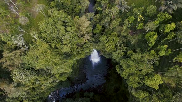Jungle Waterfall Aerial