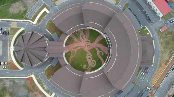 The Towns of Sarawak, Borneo, Malaysia alt