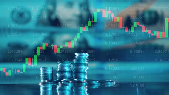 Multilayered Image of Dynamic Currency Rates and Money alt