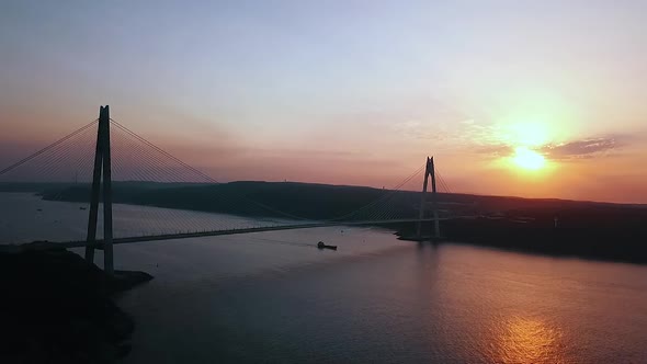 Yavuz Sultan Selim Bridge Sunset