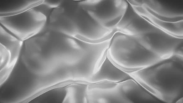 Abstract Liquid Wave Black Background
