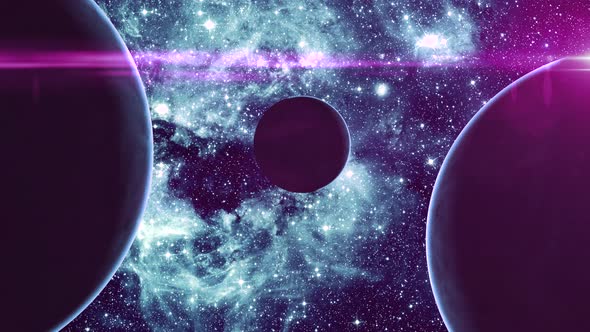 Earth Like Planet in Outer Space alt