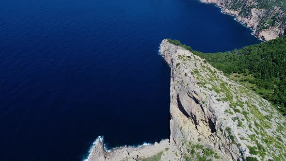 Flight Over Mirador Es Colomer, Mallorca, Spain