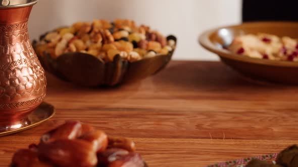 Tabbouleh Vegetable Salad Closeup Middle Eastern National Traditional Food alt