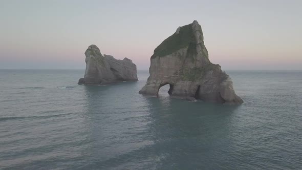 Rocks in the sea