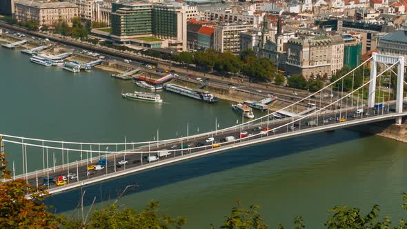 Elisabeth Bridge, Budapest, Hungary alt