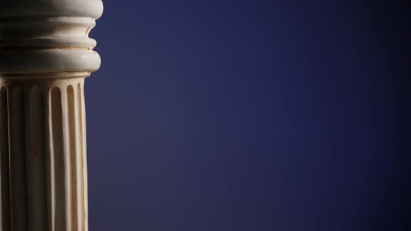 Ancient Column Rotating, Copy Space alt