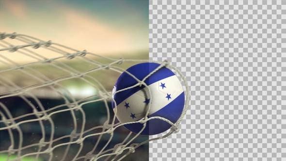 Soccer Ball Scoring Goal Day - Honduras