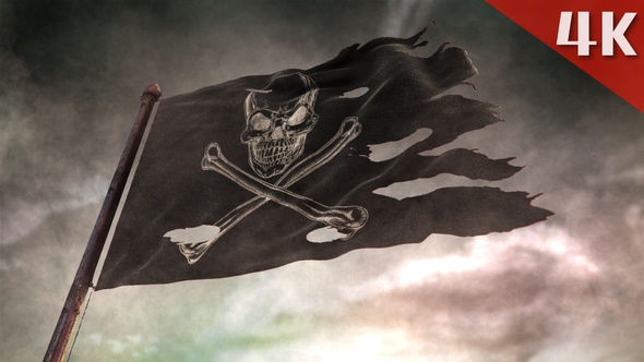 4k Pirate Flag