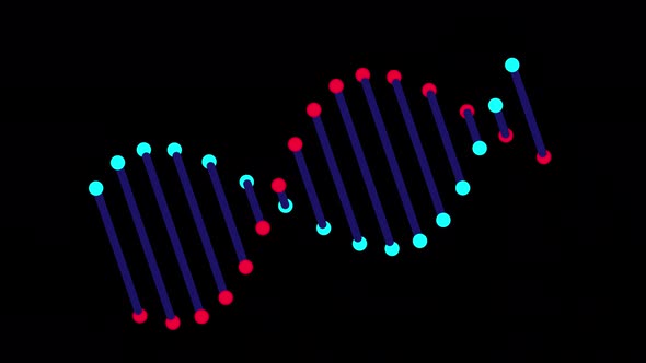 DNA strand rotating