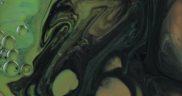 Abstract Psychedelic Background. Slow Movement of Ink in a Multicolored Liquid alt