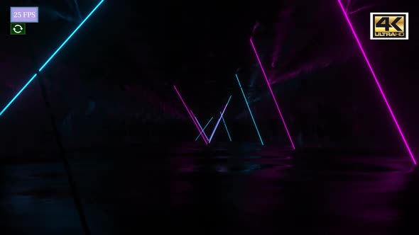 Motion Neon Light Vj C9 4K