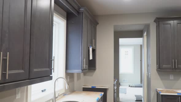 Kitchen remodel home improvement view installed in a new kitchen alt