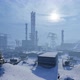 Factory In The Winter Mountains - VideoHive Item for Sale