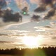 Sunset Sun Over the Forest. - VideoHive Item for Sale