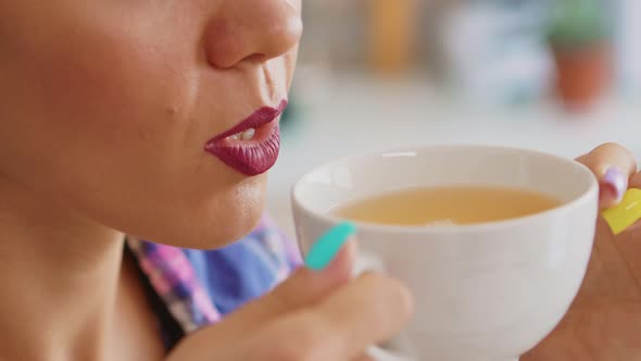 Drinking Tea in the Morning alt