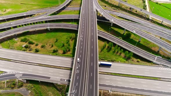 Aerial View Road Map, Stock Footage | VideoHive