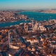 sunset aerial suleymaniye mosque hyperlapse drone image, istanbul TURKEY - VideoHive Item for Sale