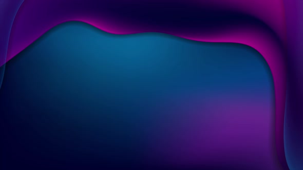Dark Blue Violet Smooth Liquid Waves