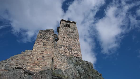 Svan Tower fortress in Georgia