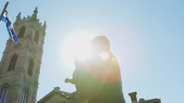 The English Pug sculpture alt