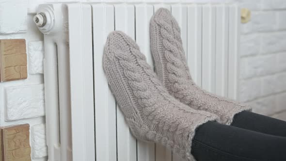 Wool socks for winter.  alt