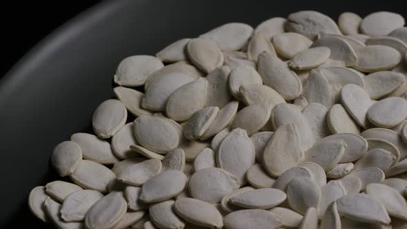 Cinematic, rotating shot of pumpking seeds - PUMPKIN SEEDS 031 alt
