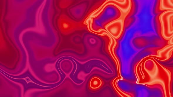 Flowing abstract liquid background. red color liquid wavy animation. Vd 39 alt
