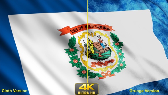 West Virginia State Flags alt