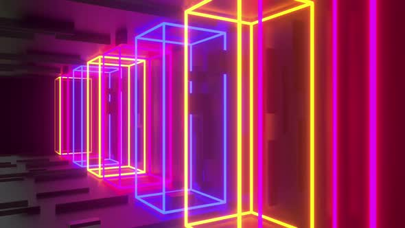 Cube Neon Land 02 Hd