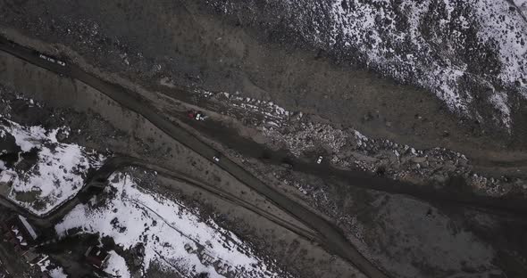 Embalse el Yeso, Cajon del Maipo, Chile alt