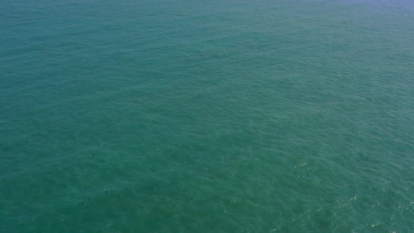 Top view of sea surface alt