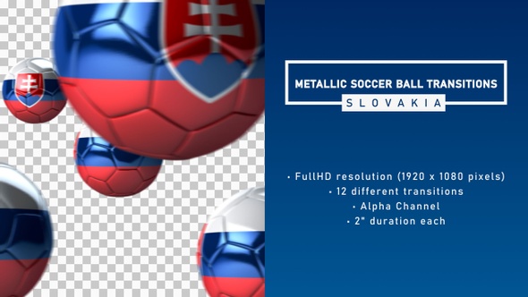 Metallic Soccer Ball Transitions - Slovakia