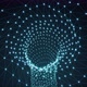 Flying Through Endless Data Matrix Tunnel Meditative 3d Animation Loop - VideoHive Item for Sale