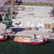 Boats On The See And Cranes In Port. - VideoHive Item for Sale