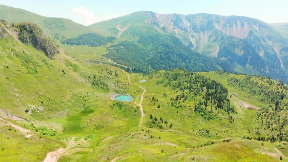 Mountains In Summer In Adjara Region, Caucasus