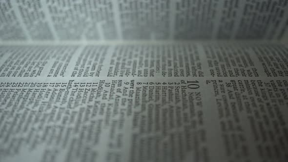 Macro Flipping Bible Pages Background alt