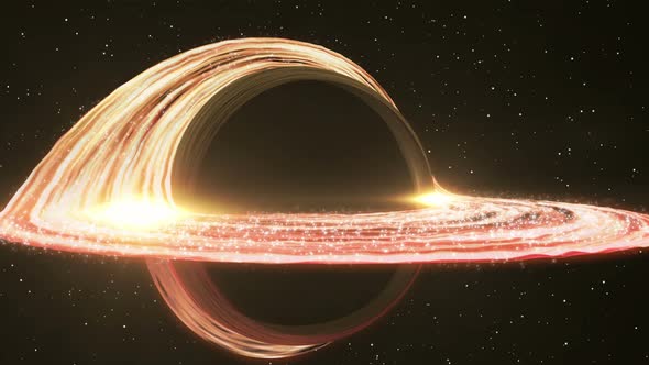 4k Black Hole Model By 3000ad 