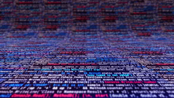 Infinite code in matrix, Motion Graphics | VideoHive